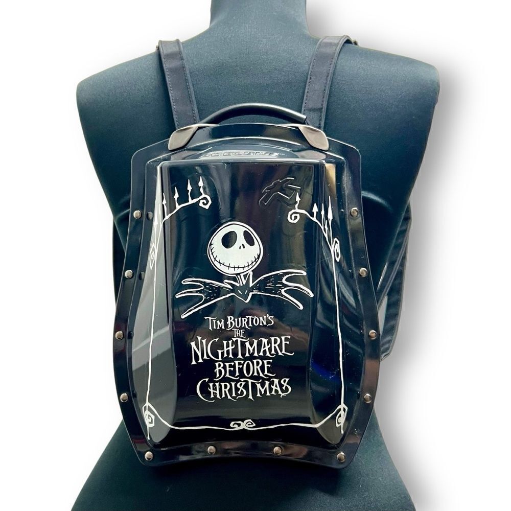 Vintage NWOT Boblebe-e nightmare before Christmas hard shell mini backpack